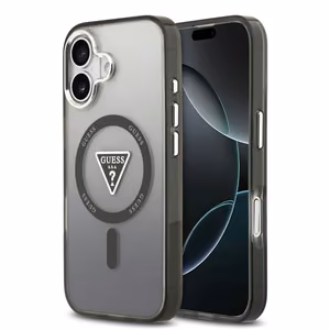 GUESS ümbris jaoks IPHONE 17 compatible with MagSafe GUHMP17SHGTMLCGK (IML Gradient W/ Triangle Logo) must