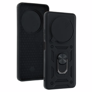 Slide Camera Armor Ümbris jaoks Xiaomi Redmi A4 Must