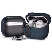 Tech-Protect Slim Hook ümbris Samsung Galaxy Buds 3 / 3 FE / 3 Pro jaoks - mereväe sinine