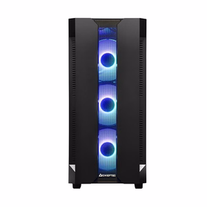 Корпус CHIEFTEC HUNTER MidiTower ATX MiniITX чёрный GS-01B-OP