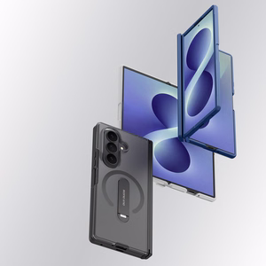 Dux Ducis Kind ümbris seadmele Samsung Galaxy Z Fold 8 Ultra / Z Fold 7, toega, MagSafe-ühilduv – must