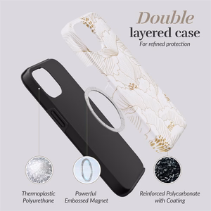 MIO White Roses Magsafe Чехол iPhone 16 Pro