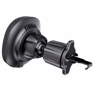Blavec Car holder BHC-06B 15W magnetic with induction charging and active cooling to air vent (BHC06B-MAVIB) black