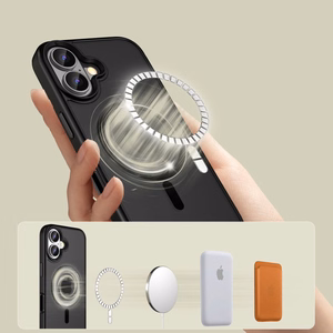 Tech-Protect MagMat MagSafe iPhone 16 Ümbris - Must