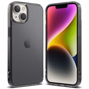 Ringke Fusion Matte ümbris iPhone 14 Plus kate geelraamiga hall