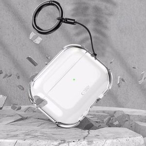 Tech-Protect Bounce Ümbris jaoks AirPods Pro 3 - Läbipaistev