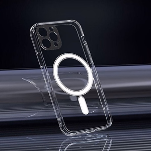 CLEAR MAG ÜMBRIS with camera protection compatible with MagSafe jaoks IPHONE 14 Pro läbipaistev