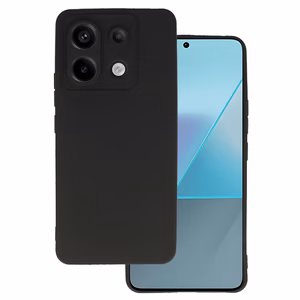 Back Ümbris MATT jaoks XIAOMI REDMI NOTE 13 PRO 5G Must