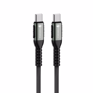 Cable USB C to USB C Forcell F-Energy QC4.0 PD 5A 240W Cafule 1,2 m C263 black