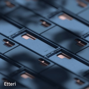 Etteri Silicone чехол Samsung Galaxy S24 Ultra темно-синий