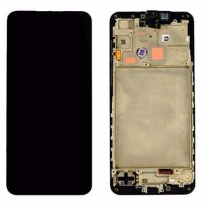 LCD ekraan ühilduv Samsung A166 A16 5G must raamiga HQ