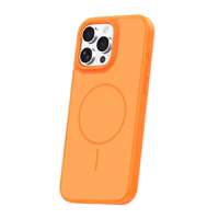 Frame Thin Mag ümbris for iPhone 16 Pro 6,3" oranž