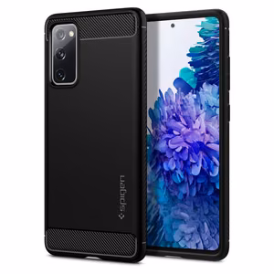 Spigen Rugged Armor ümbris Samsung Galaxy S20 FE-le - mattmusta