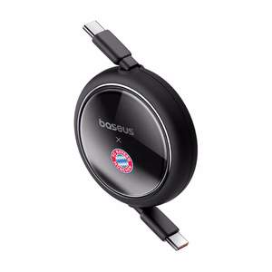 Baseus USB-C to USB-C 100W Charging Kaabel (must) Bayern Edition