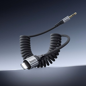 Kabel AUX Jack 3,5 mm do Lightning Hoco 1,5 m UPA33A must