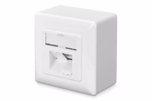 Digitus CAT 6, klass E, seinakontakt, varjestatud, pinnale paigaldatav