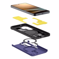 SPIGENi ümbris TOUGH ARMOR ühildub MagSafe'iga SAMSUNG S26 Ultra ash violet'ile