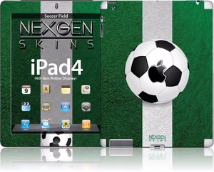 Комплект декоративных наклеек Nexgen Soccer Field 3D для iPad 2/3/4