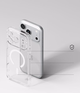 Ringke Fusion Magnetic MagSafe ümbris mudelitele iPhone 18 Pro Max / 17 Pro Max, läbipaistev