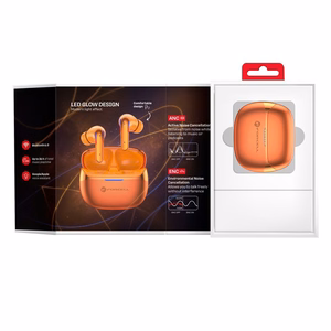 Forcell F-Audio Pulse Pro ANC + ENC Wireless In-Ear TWS Earbuds gold