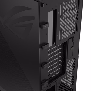 ASUS ROG CRONOX GR801 CURVE TG ARGB must keskmise tornmõõduga arvutikorpus