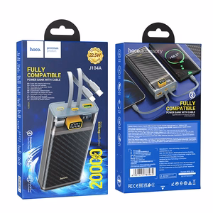 External battery Akupank Hoco J104A Discovery Edition 22.5W 20000mAh hall