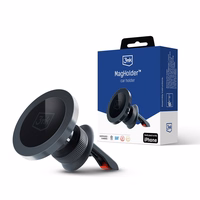Car phone hoidja 3mk MagHolder, jaoks using on ventilation grille, magnetic fixing