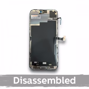 LCD дисплей совместимый с iPhone 15 Pro Max черный / 100% оригинал / (из нового устройства) + Sensor Flex