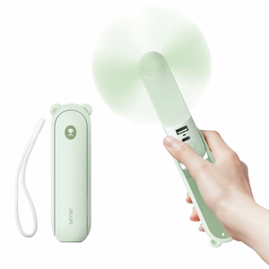 JisuLife Handheld Fan 8 Plus käsiventilaator, roheline