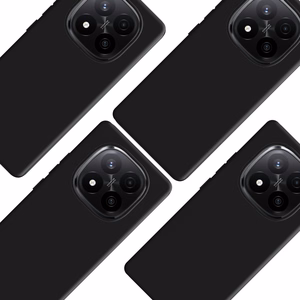 3mk Matt Case Pro чехол для Xiaomi Redmi Note 15 5G - чёрный