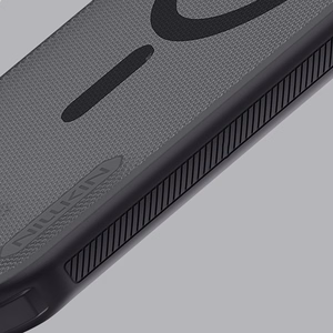 Nillkin Super Frosted Shield Pro MagSafe Compatible Ümbris jaoks iPhone 17 Air - Läbipaistev Must