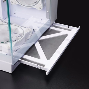 Chieftec GM-30W-TG-OP computer case Cube White