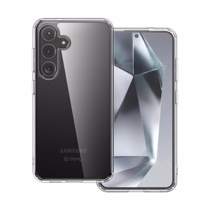 Crong Crystal Shield Cover ümbris seadmele Samsung Galaxy S24+, läbipaistev