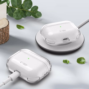 Tech-Protect Bounce Ümbris jaoks AirPods Pro 3 - Läbipaistev