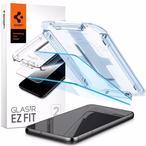SPIGEN Karastatud klaas GLAS.TR ”EZ FIT” 2-pack jaoks SAMSUNG S23 läbipaistev