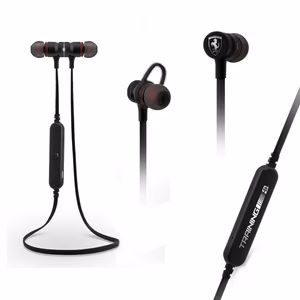 Ferrari FETEPRCB Bluetooth juhtmevabad kõrvaklapid mustad