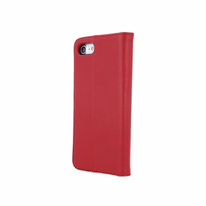 Чехол Genuine Leather Smart Pro для iPhone 17 6,3" бордовый