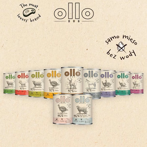 OLLO Pure Deer märg koeratoit, 850 g