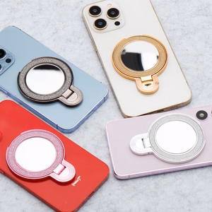 Phone stand CIRCLE MIRROR - stick-on - must
