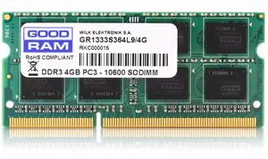 Goodram 4GB DDR3 PC3-12800 mälumoodul 1600 MHz