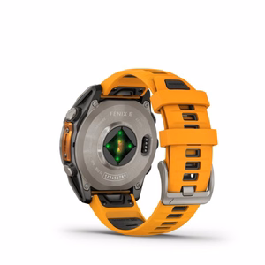 Nutikell Garmin Fenix 8 Sapphire oranž