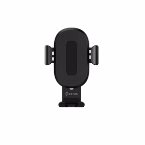 Devia car holder Gravity with wireless inductive charger black 10W air vent