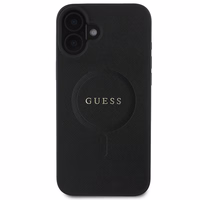 GUESS ümbris jaoks IPHONE 16 Plus compatible with MagSafe GUHMP16MPSAHMCK (PU Saffiano Classic Logo) must
