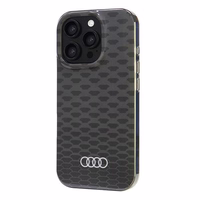 Audi IML Stitching Pattern MagSafe iPhone 16 Pro 6.3" must/must hardcase AU-IMLMIP16P-Q5/D3-BK