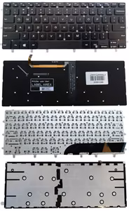 Keyboard DELL Inspiron 7558, 7568, XPS 15 9550, 9560, 9570, koos Backlight, US