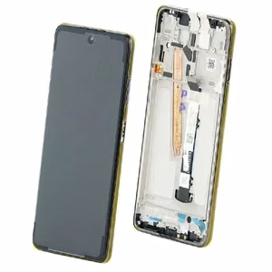 LCD ekraan Xiaomi Poco X3 Pro/X3/X3 NFC puuteekraaniga koos raamiga Phantom Black/Tarnish originaal (service pack)