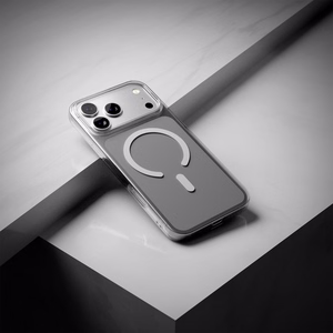 Puro 0.3 MAG Ultra-Slim TPU Ümbris Compatible with MagSafe jaoks iPhone 17 Pro - Läbipaistev