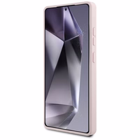 Guess Silicone Big 4G Logo Bottom Script Ümbris jaoks Samsung Galaxy S25 Ultra - roosa