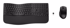 HP 680 Comfort kaherežiimiline klaviatuur ja hiir