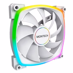 Korpuse ventilaator 140mm AX140 PWM Valge Montech